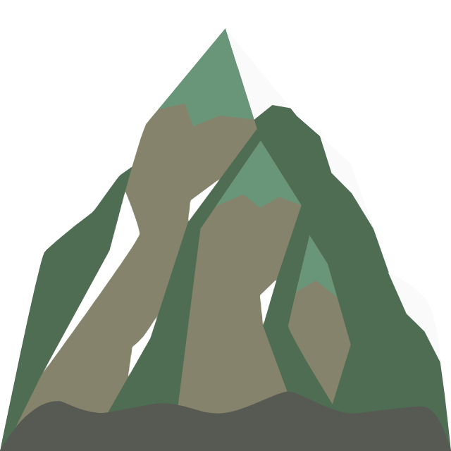 snow-capped-mountain-svgrepo-com